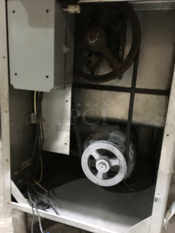 AWESOME! Hobart Model 5614 Commercial Meat Saw! 200/250 Volts! All Stainless Steel! On Legs! - Image 9 of 9