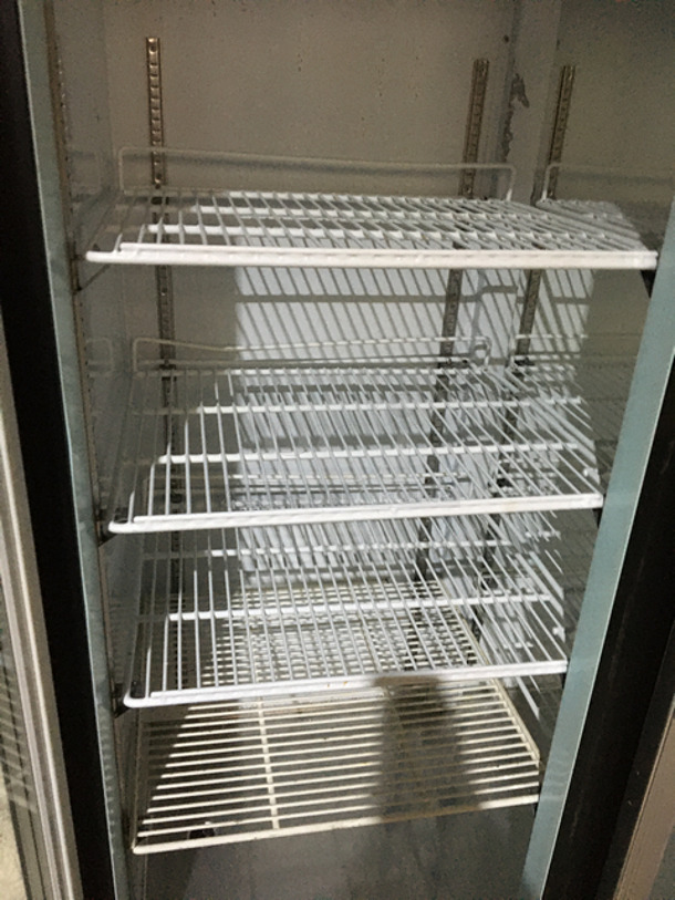 WOW! Spartan 2-Door Glass Reach-In Freezer Merchandiser! Model SGF-49! 115 Volts! On Casters!  - Image 6 of 10