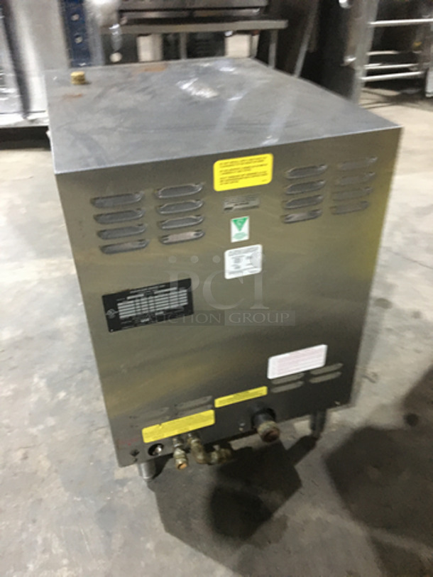 Cleveland Stainless Steel Counter Top Electric Powered Steamer Cabinet! Model 21CET16! 208 3 Phase! On Legs!  - Image 3 of 8