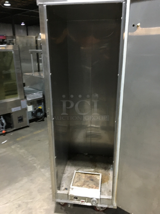 NICE! Stainless Steel Single Door Commercial Food Holding Cabinet! On Casters!  - Image 5 of 6