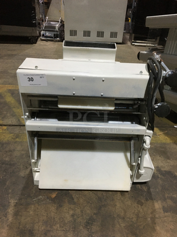Nice! Heavy Duty Commercial Counter Top Dough Sheeter! 1 Phase! 