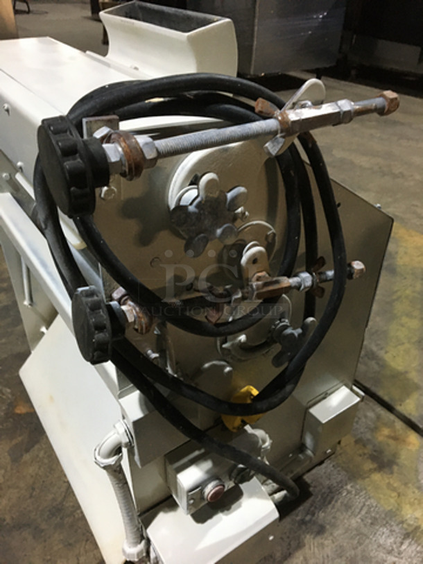 Nice! Heavy Duty Commercial Counter Top Dough Sheeter! 1 Phase!  - Image 6 of 9