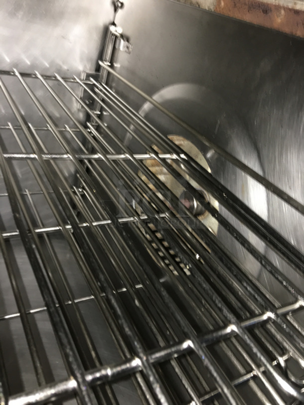 Lang Stainless Steel Electric Stove! Oven Underneath! 228/240 Volts 3 Phase! On Legs! - Image 6 of 12