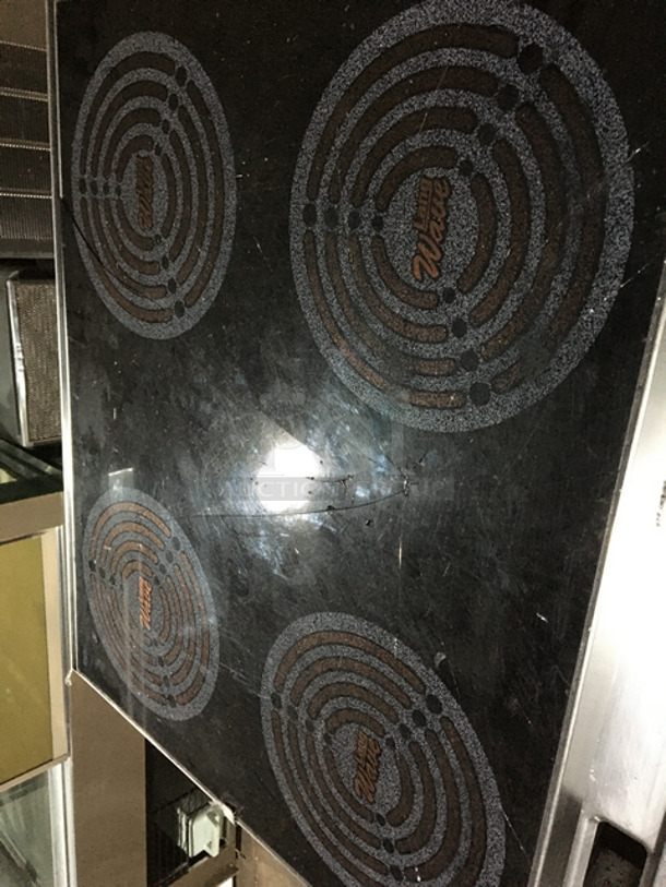 Lang Stainless Steel Electric Stove! Oven Underneath! 228/240 Volts 3 Phase! On Legs! - Image 9 of 12