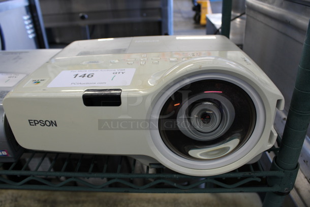 Epson Model H330A LCD Projector. 100-240 Volts, 1 Phase. 13x10x7