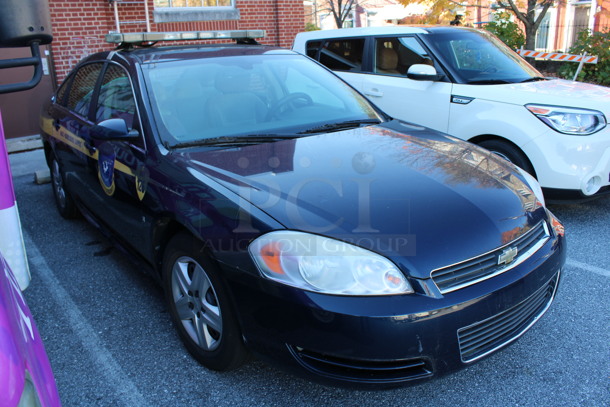 2009 Chevy Impala LS 4 Door Sedan. Odometer Reads 98,596. VIN 2G1WB57K091112946. Title In Hand. This Vehicle Has Been Sitting and Will Need It's Battery To Be Jumped; Might Need To Be Towed. See Lot #4 For Additional Pictures - Image 2 of 12