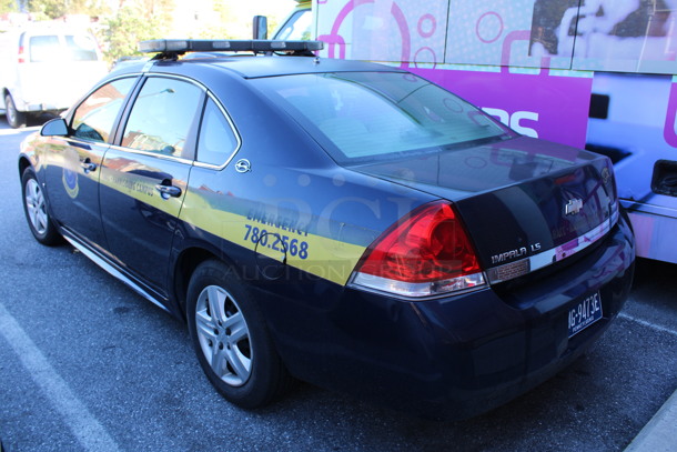 2009 Chevy Impala LS 4 Door Sedan. Odometer Reads 98,596. VIN 2G1WB57K091112946. Title In Hand. This Vehicle Has Been Sitting and Will Need It's Battery To Be Jumped; Might Need To Be Towed. See Lot #4 For Additional Pictures - Image 4 of 12