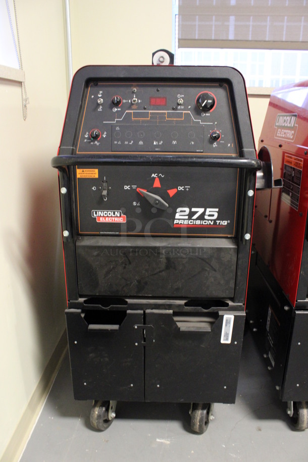 Lincoln Electric Model K1828-3 Precision TIG 275 Metal Floor Style Welder Ready Pak Machine on Commercial Casters. 28x44x54. (Room 130) - Image 4 of 6