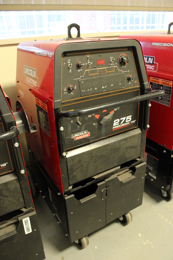 Lincoln Electric Model K1828-3 Precision TIG 275 Metal Floor Style Welder Ready Pak Machine on Commercial Casters. 28x44x54. (Room 130) - Image 3 of 7