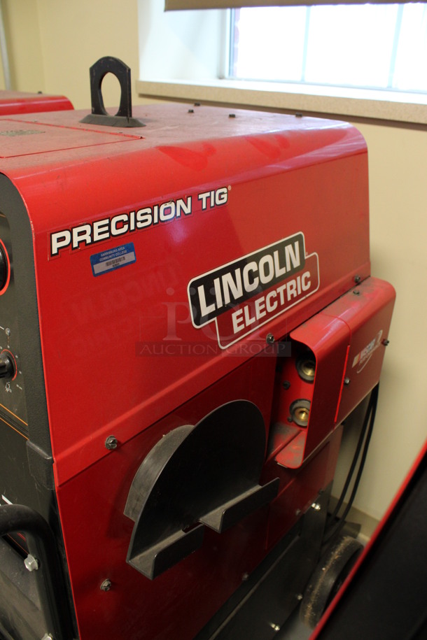 Lincoln Electric Model K1828-3 Precision TIG 275 Metal Floor Style Welder Ready Pak Machine on Commercial Casters. 28x44x54. (Room 130) - Image 6 of 7