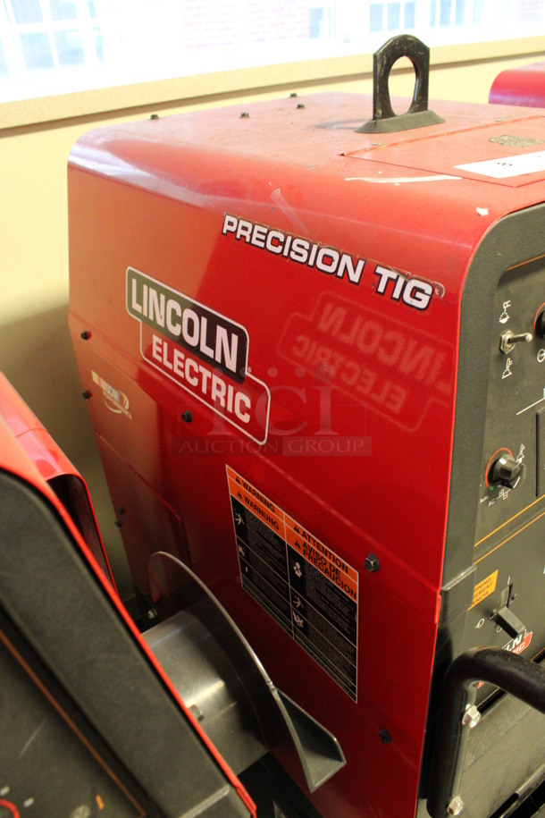 Lincoln Electric Model K1828-3 Precision TIG 275 Metal Floor Style Welder Ready Pak Machine on Commercial Casters. 28x44x54. (Room 130) - Image 7 of 7