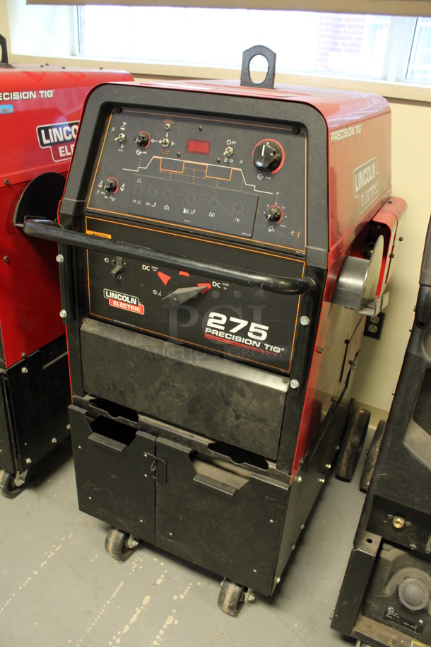 Lincoln Electric Model K1828-3 Precision TIG 275 Metal Floor Style Welder Ready Pak Machine on Commercial Casters. 28x44x54. (Room 130) - Image 3 of 9