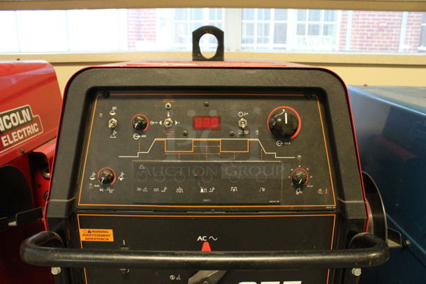 Lincoln Electric Model K1828-3 Precision TIG 275 Metal Floor Style Welder Ready Pak Machine on Commercial Casters. 28x44x54. (Room 130) - Image 4 of 9