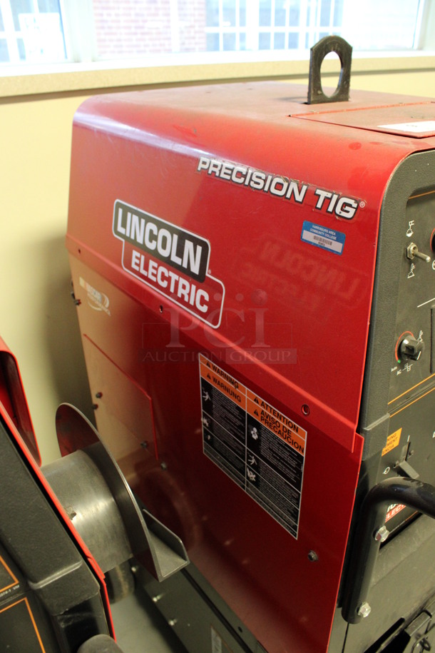 Lincoln Electric Model K1828-3 Precision TIG 275 Metal Floor Style Welder Ready Pak Machine on Commercial Casters. 28x44x54. (Room 130) - Image 7 of 9