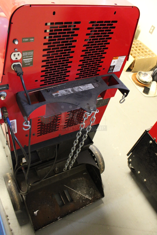 Lincoln Electric Model K1828-3 Precision TIG 275 Metal Floor Style Welder Ready Pak Machine on Commercial Casters. 28x44x54. (Room 130) - Image 8 of 9