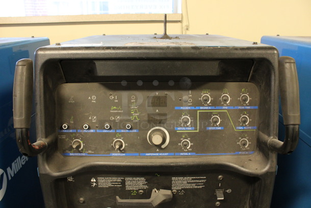 Miller Syncrowave 250 DX Metal Floor Style TIG Welding Machine on Commercial Casters. 115 Volts, 1 Phase. 28x42x50. (Room 130) - Image 2 of 7