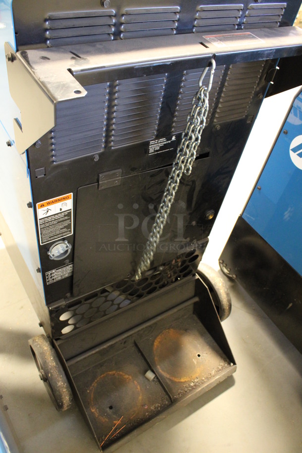 Miller Syncrowave 250 DX Metal Floor Style TIG Welding Machine on Commercial Casters. 115 Volts, 1 Phase. 28x42x50. (Room 130) - Image 6 of 7