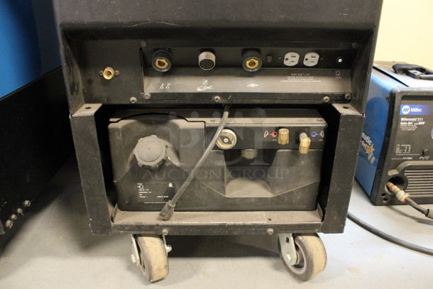 Miller Syncrowave 250 DX Metal Floor Style TIG Welding Machine on Commercial Casters. 115 Volts, 1 Phase. 28x42x50. (Room 130) - Image 3 of 7