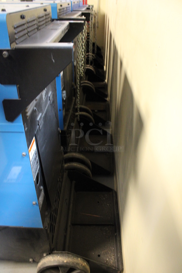 Miller Syncrowave 250 DX Metal Floor Style TIG Welding Machine on Commercial Casters. 115 Volts, 1 Phase. 28x42x50. (Room 130) - Image 6 of 7