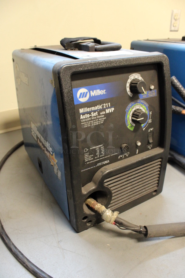 Miller Millermatic 211 Metal Auto-Set w/ MVP MIG Wire Welder. 120/230 Volts, 1 Phase. 11x18x15. (Room 130) - Image 3 of 6