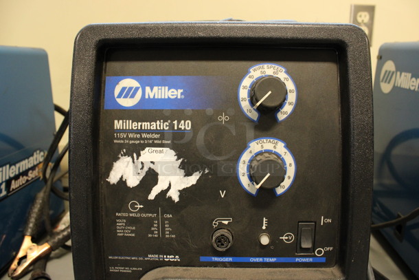 Miller Millermatic 140 Metal Auto-Set w/ MVP MIG Wire Welder. 115 Volts, 1 Phase. 11x18x15. (Room 130) - Image 2 of 5