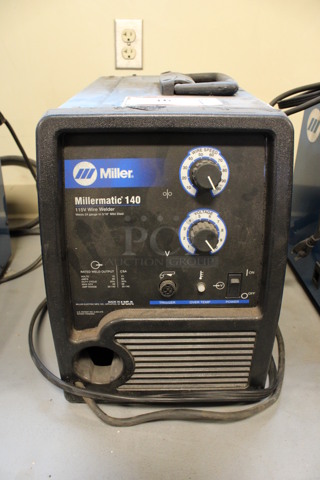 Miller Millermatic 140 Metal Auto-Set w/ MVP MIG Wire Welder. 115 Volts, 1 Phase. 11x18x15. (Room 130)