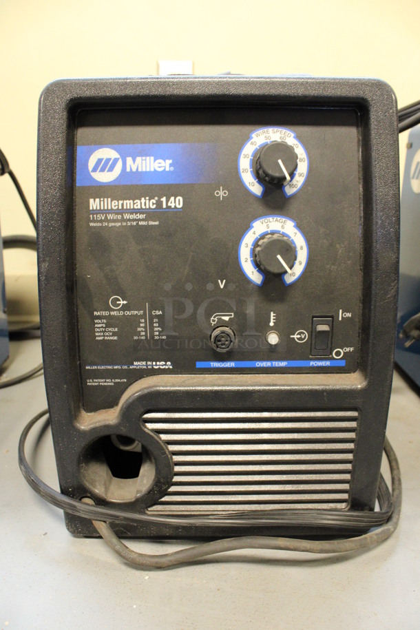 Miller Millermatic 140 Metal Auto-Set w/ MVP MIG Wire Welder. 115 Volts, 1 Phase. 11x18x15. (Room 130) - Image 2 of 6