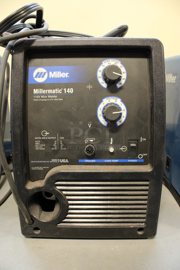 Miller Millermatic 140 Metal Auto-Set w/ MVP MIG Wire Welder. 115 Volts, 1 Phase. 11x18x15. (Room 130) - Image 2 of 5