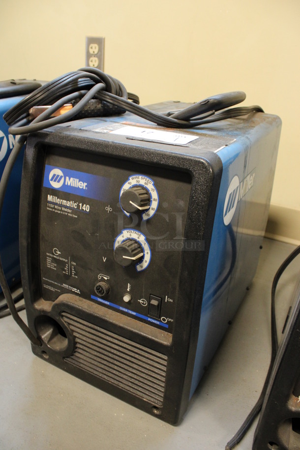 Miller Millermatic 140 Metal Auto-Set w/ MVP MIG Wire Welder. 115 Volts, 1 Phase. 11x18x15. (Room 130) - Image 3 of 5