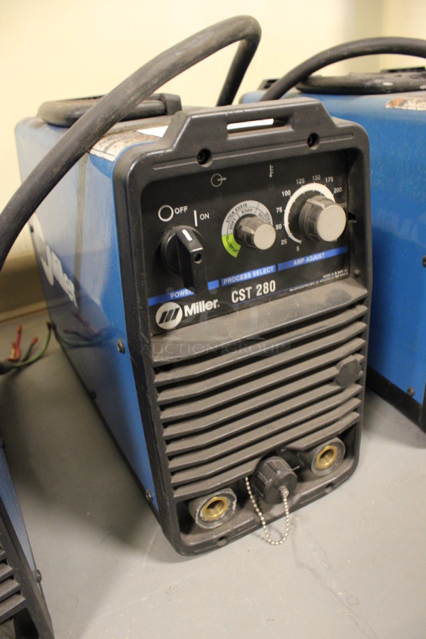 Miller Millermatic CST 280 MIG Wire Welder. 208-230/400-460 Volts, 1/3 Phase. 7.5x17.5x13. (Room 130) - Image 3 of 6