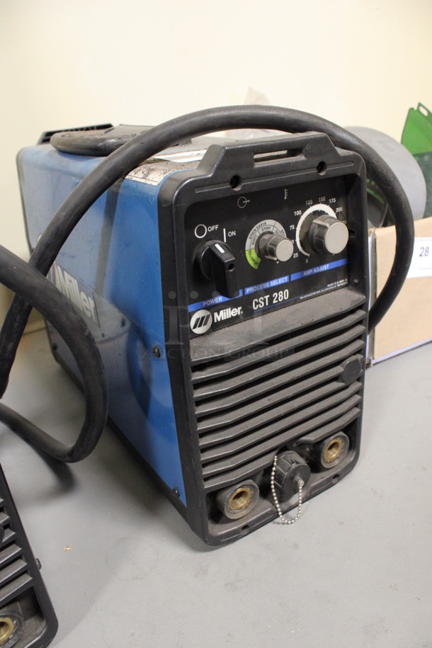 Miller Millermatic CST 280 MIG Wire Welder. 208-230/400-460 Volts, 1/3 Phase. 7.5x17.5x13. (Room 130) - Image 4 of 6