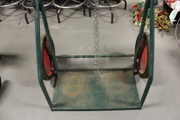 Green Metal Dolly. 30x20x44 - Image 4 of 5
