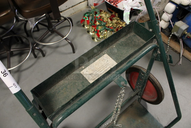 Green Metal Dolly. 30x20x44 - Image 5 of 5