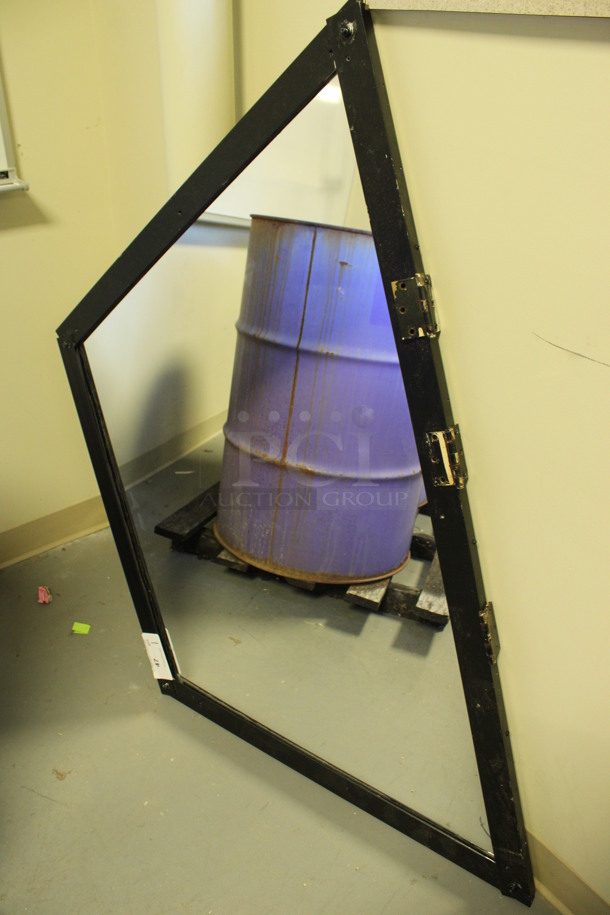 Mirror w/ Black Frame. 53x1x31. (Room 130) - Image 2 of 3