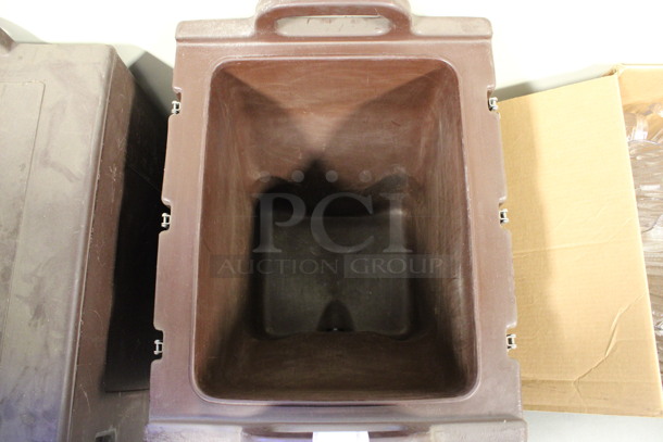 Cambro Model 1000LCD Brown Poly Food Carrying Case. 16x20x25. (Room 130) - Image 2 of 6
