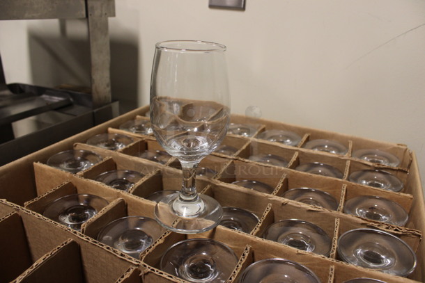 30 BRAND NEW IN BOX! Wine Glasses. 3x3x6.5. 30 Times Your Bid! (Room 130) - Image 2 of 3