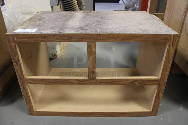 Wood Pattern Cabinet Frame. 30x20x20. (Room 130)