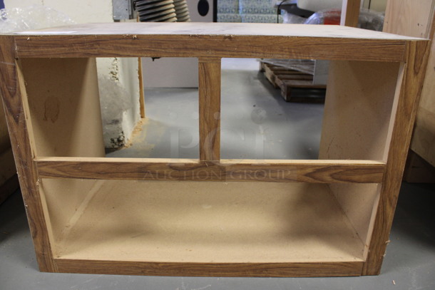 Wood Pattern Cabinet Frame. 30x20x20. (Room 130) - Image 4 of 4