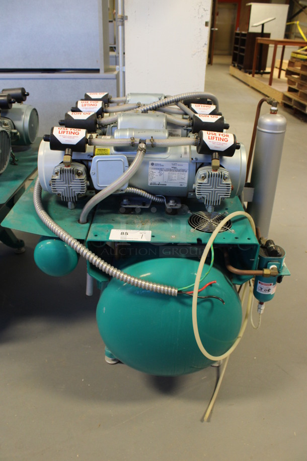 Apollo Model O82 Metal Commercial Floor Style Dental Air Compressor. 230 Volts, 1 Phase. 32x36x34. (Room 130) - Image 7 of 7