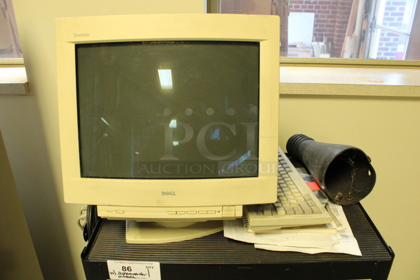 ALL ONE MONEY! Lot of Mustang Dynamometer, Dell Computer Monitor, Lexmark OptraFit Printer, Computer Tower and AV Cart! 35x132x20, 25x19x60. (Room 130) - Image 6 of 11