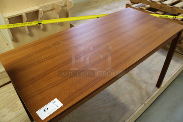Wooden Table. 51x24x29. (Room 130) - Image 3 of 3