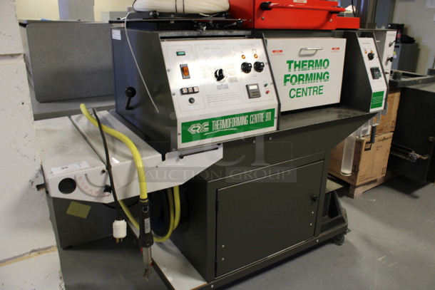 Thermo Forming Centre 911 Floor Style thermoforming Vaccum Forming Plastic Extrusion Machine on Commercial Casters. 70x26x57. (Room 130) - Image 7 of 9