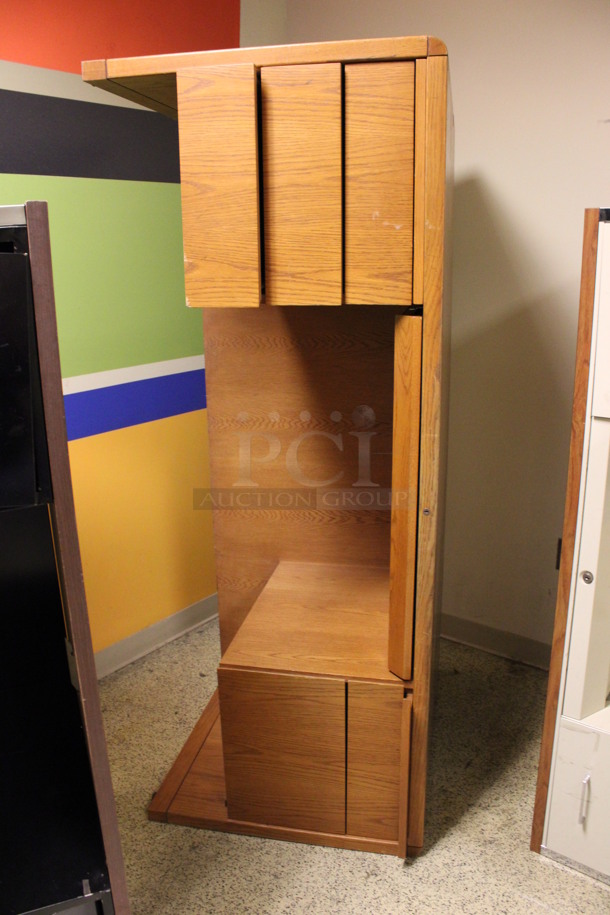 ALL ONE MONEY! Lot of 4 Various 5 Drawer Desks; 3 Metal and 1 Wooden. Includes 60x32x30. (Hallway) - Image 4 of 6