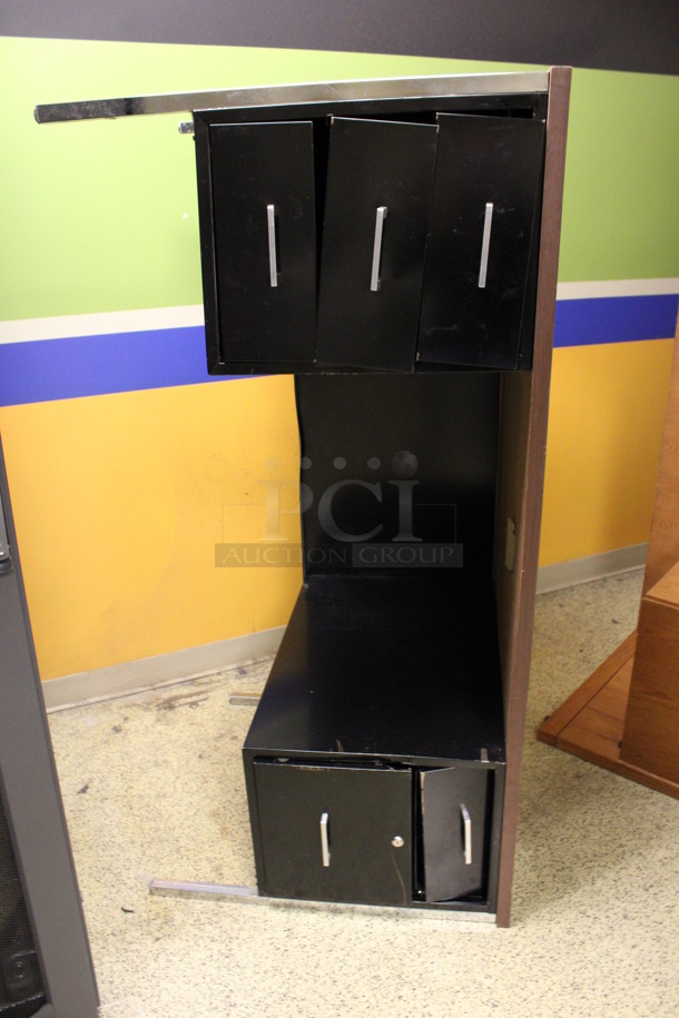 ALL ONE MONEY! Lot of 4 Various 5 Drawer Desks; 3 Metal and 1 Wooden. Includes 60x32x30. (Hallway) - Image 5 of 6