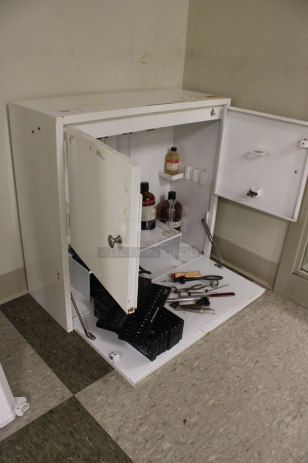 ALL ONE MONEY! Lot of Cabinet of Water Testing Equipment. 26x10x25. (Room 105) - Image 4 of 6