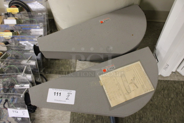 2 Cenco Gray Stools. 21x9x13. 2 Times Your Bid! (Room 105) - Image 2 of 6