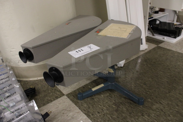 2 Cenco Gray Stools. 21x9x13. 2 Times Your Bid! (Room 105) - Image 3 of 6