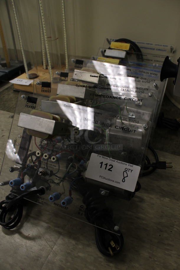 8 Cenco Central Scientific Company Impedance Circuits. 12x3x9. 8 Times Your Bid! (Room 105) - Image 2 of 4