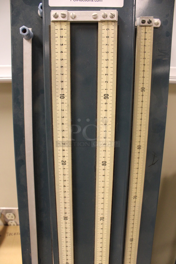 9 Cenco Metal Units w/ 2 Centimeter Rulers. 44x5x2. 9 Times Your Bid! (Room 105) - Image 4 of 6