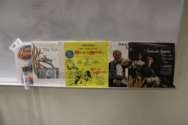6 Simon and Garfunkel, Peter Paul and Mary Reunion, Man of La Mancha, Synclavier II, Songs of Insects and Ms Lerner. 6 Times Your Bid! (Room 105) - Image 1 of 8
